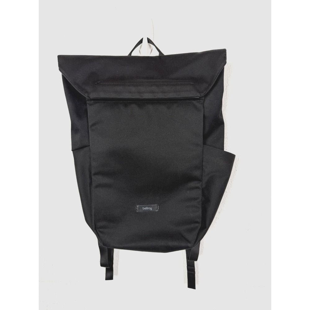 Bellroy Melbourne Backpack Black Laptop 18L Magsnap Closure Travel Work Pockets